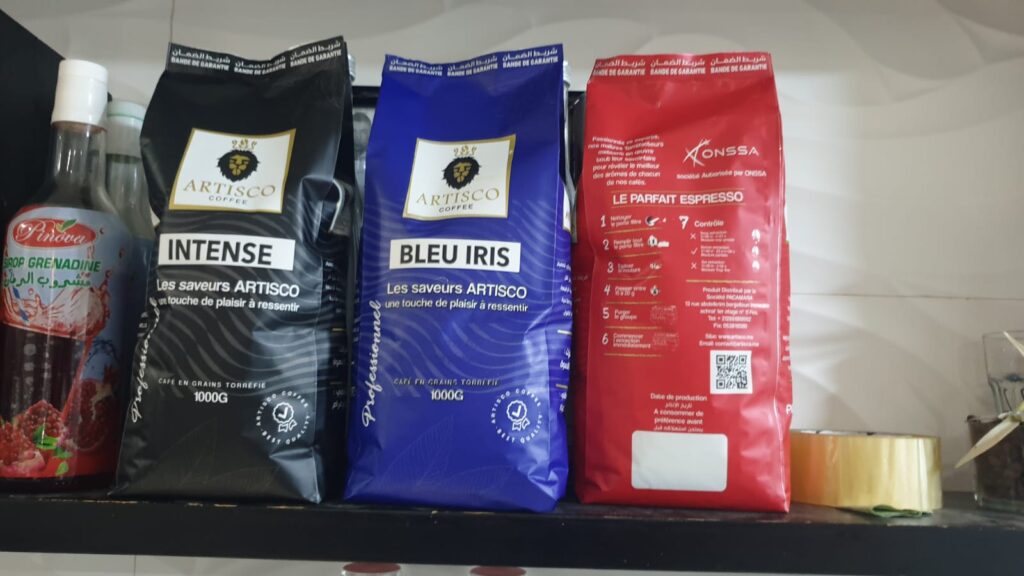 emballage deja fait cafe fes