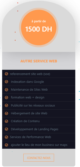 Création de Site Web Pas Cher maroc fes