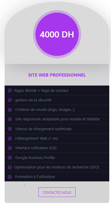 Création de Site Web Pas Cher maroc fes